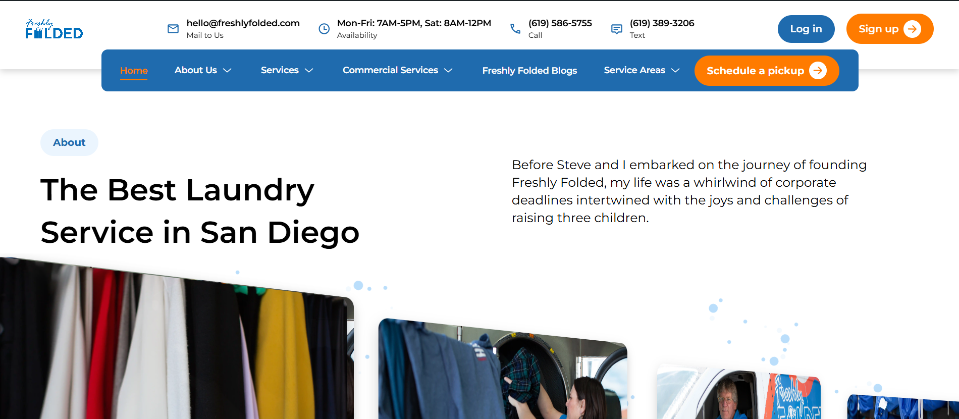 About-The Best Laundry Service in San Diego