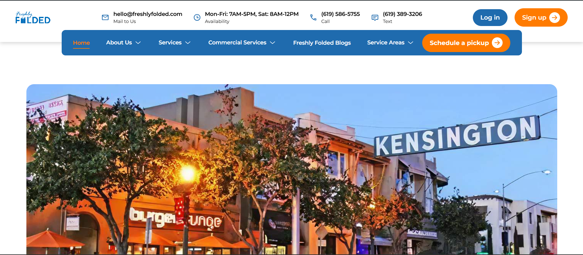 Experience the Best Laundry Service Near Kensington – Guaranteed Cleanliness