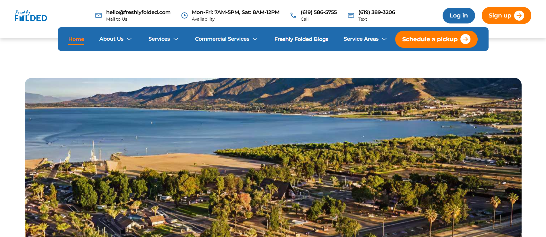Experience the Best Laundry Service Near Lake Elsinore – Guaranteed Cleanliness