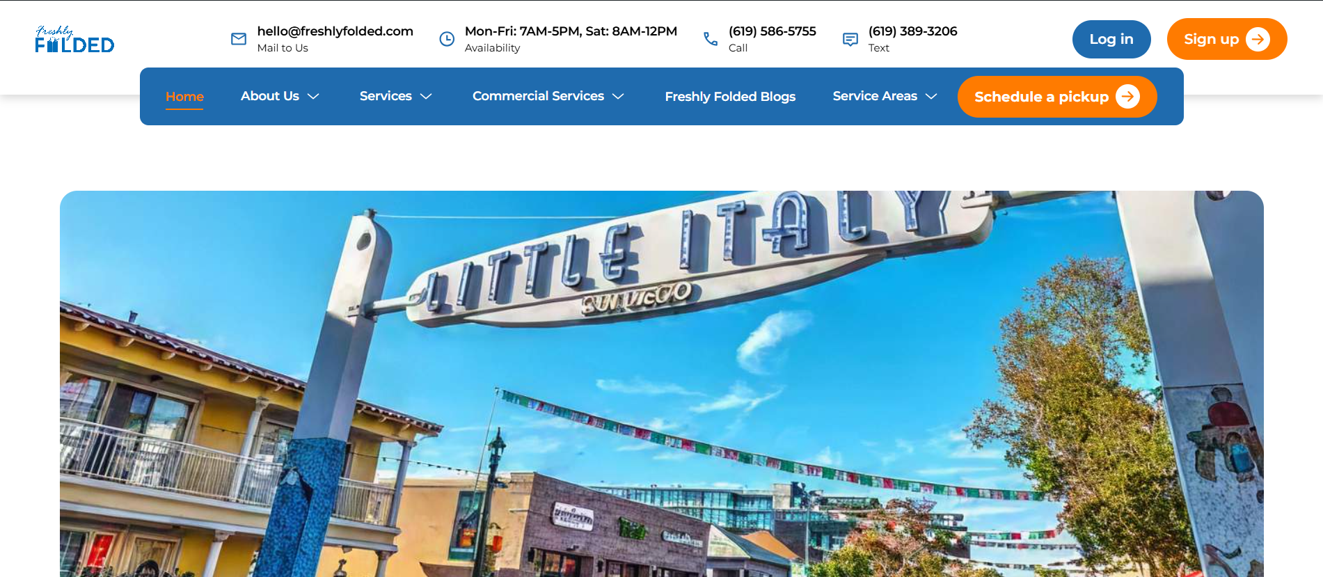 Experience the Best Laundry Service Near Little Italy - Guaranteed Cleanliness