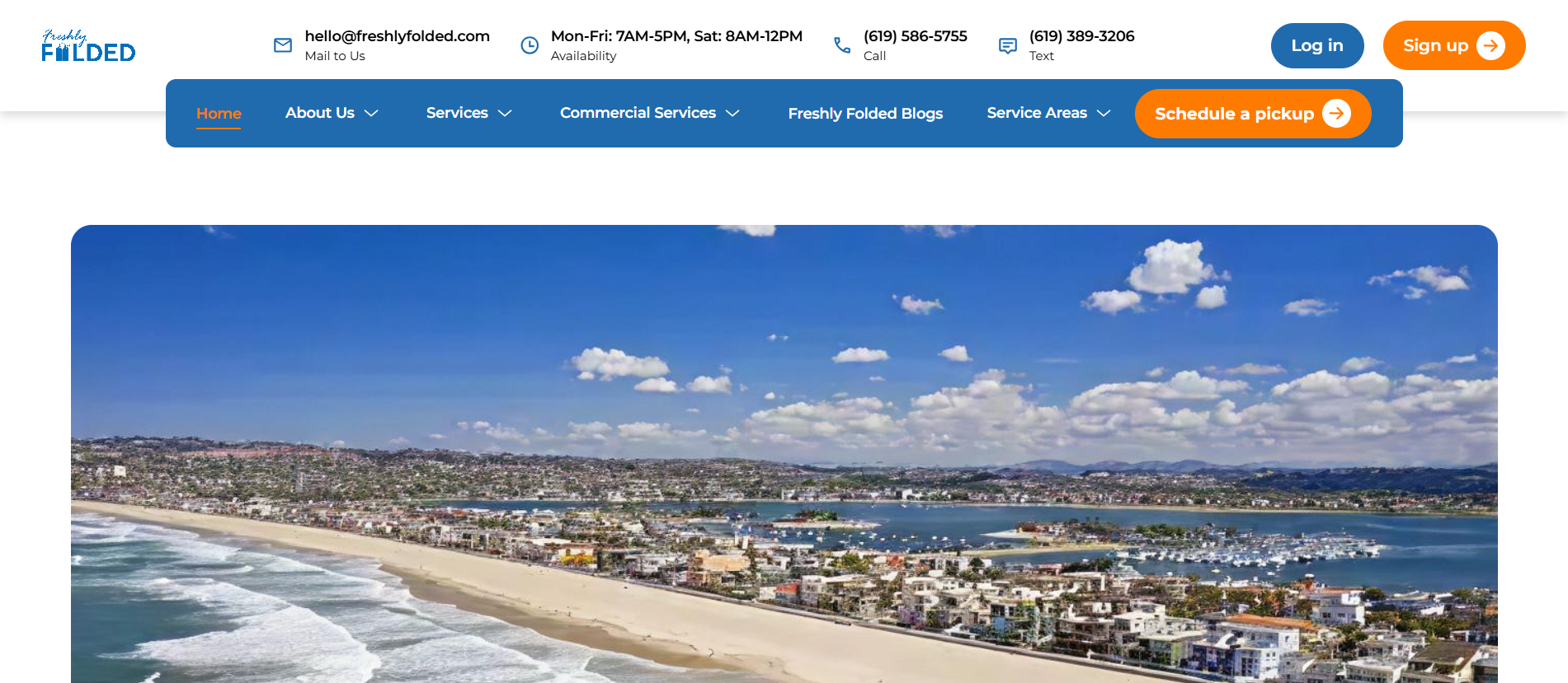 Experience the Best Laundry Service Near Mission Beach – Guaranteed Cleanliness