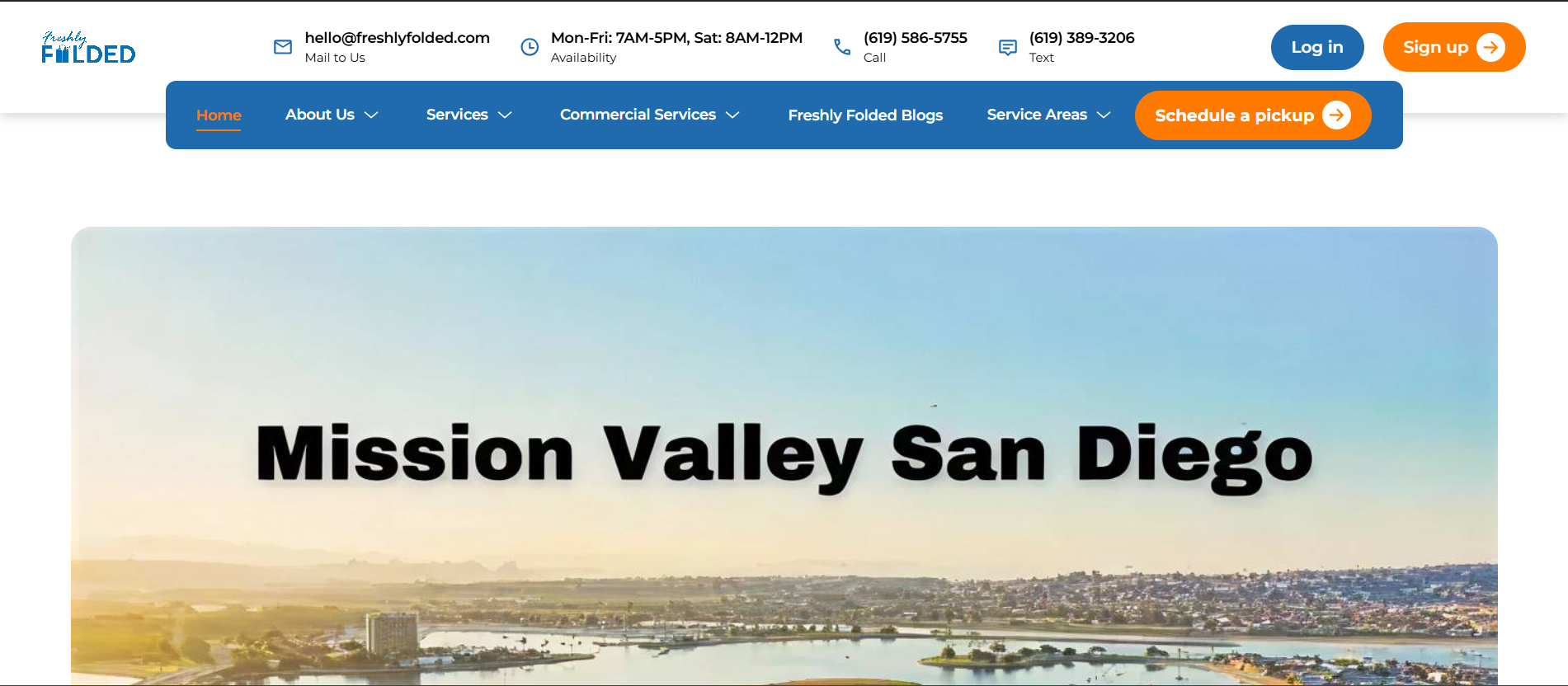 Experience the Best Laundry Service Near Mission Valley – Guaranteed Cleanliness
