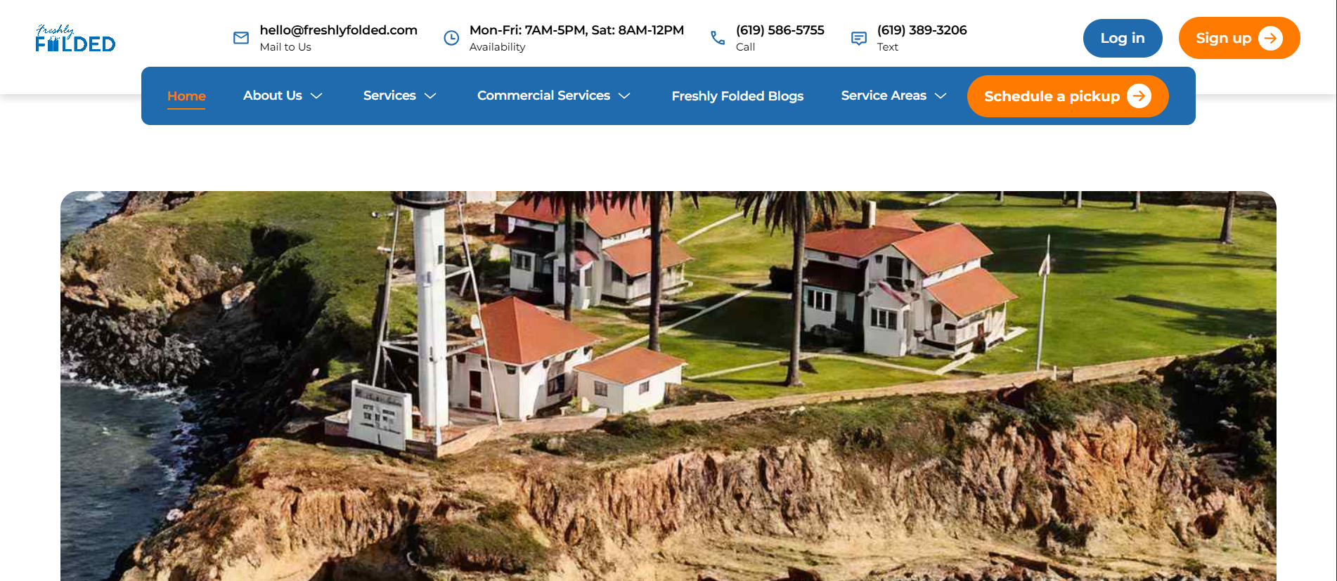 Experience the Best Laundry Service Near Point Loma – Guaranteed Cleanliness