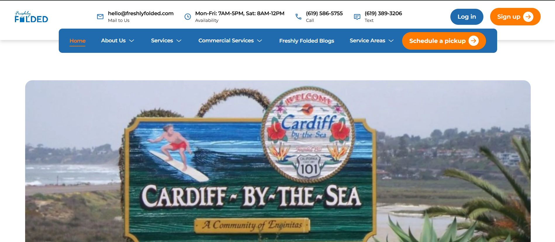 Laundry Day Simplified Cardiff by the Sea’s Best Pickup Service