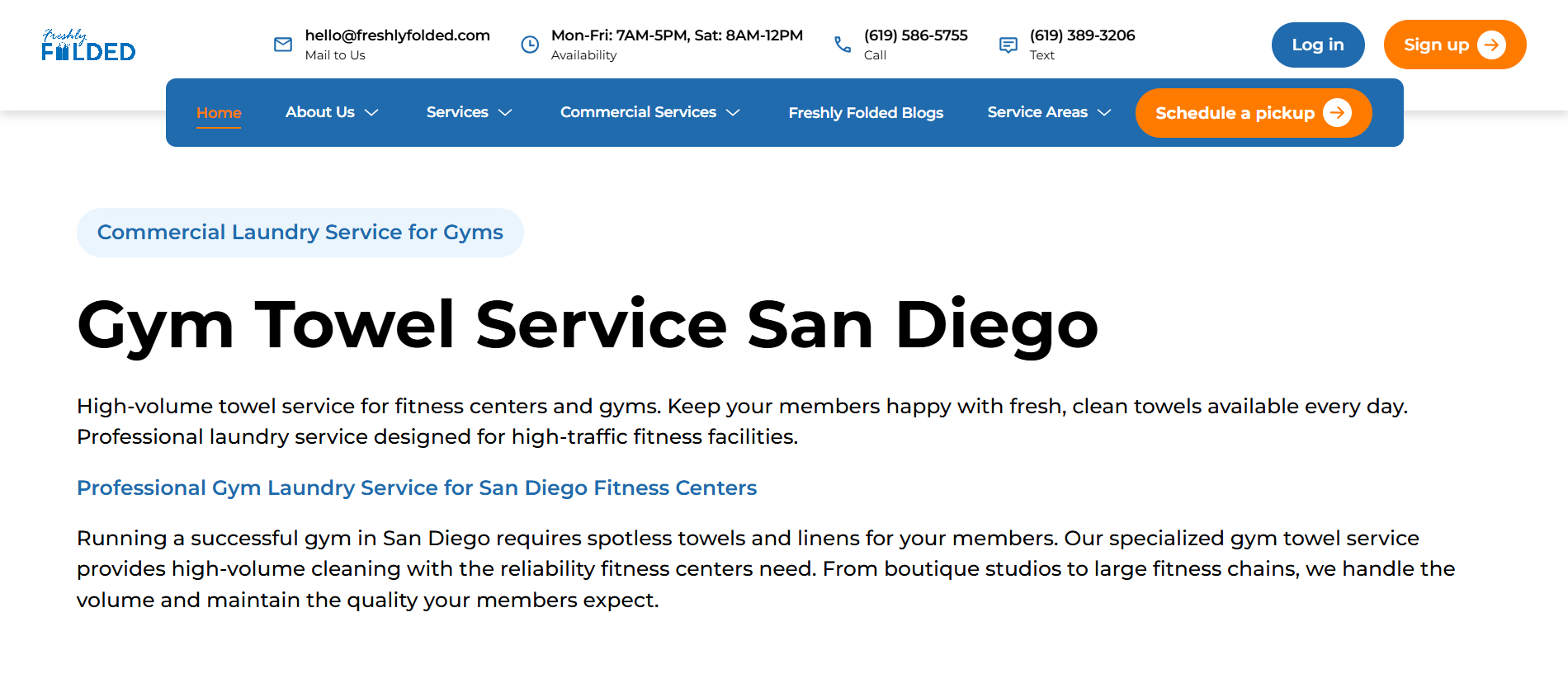 Save Time and Money with Gym Towel Laundry Pickup