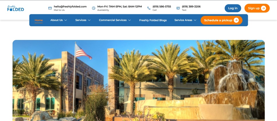 Laundry Pickup and Delivery Service in Santee