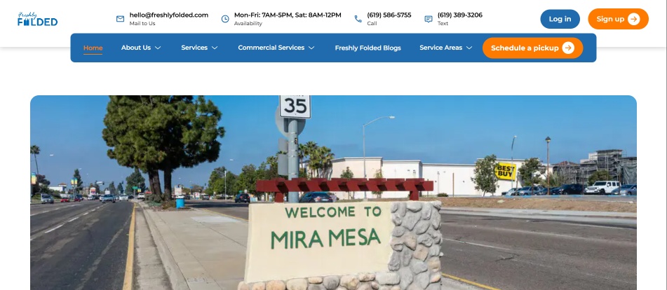 Professional Pressing Service in Mira Mesa