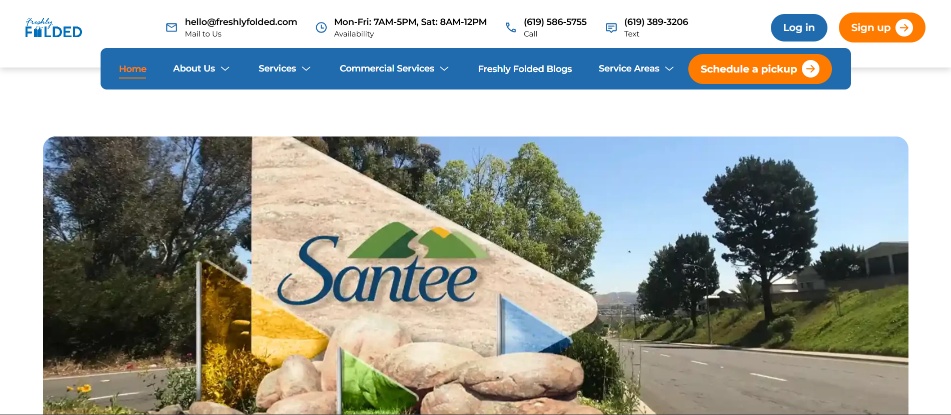 Professional Pressing in Santee