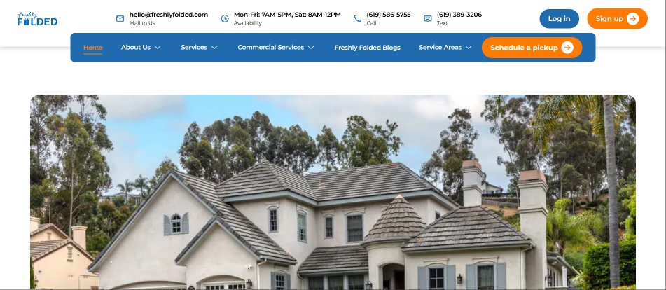Professional Pressing in Scripps Ranch