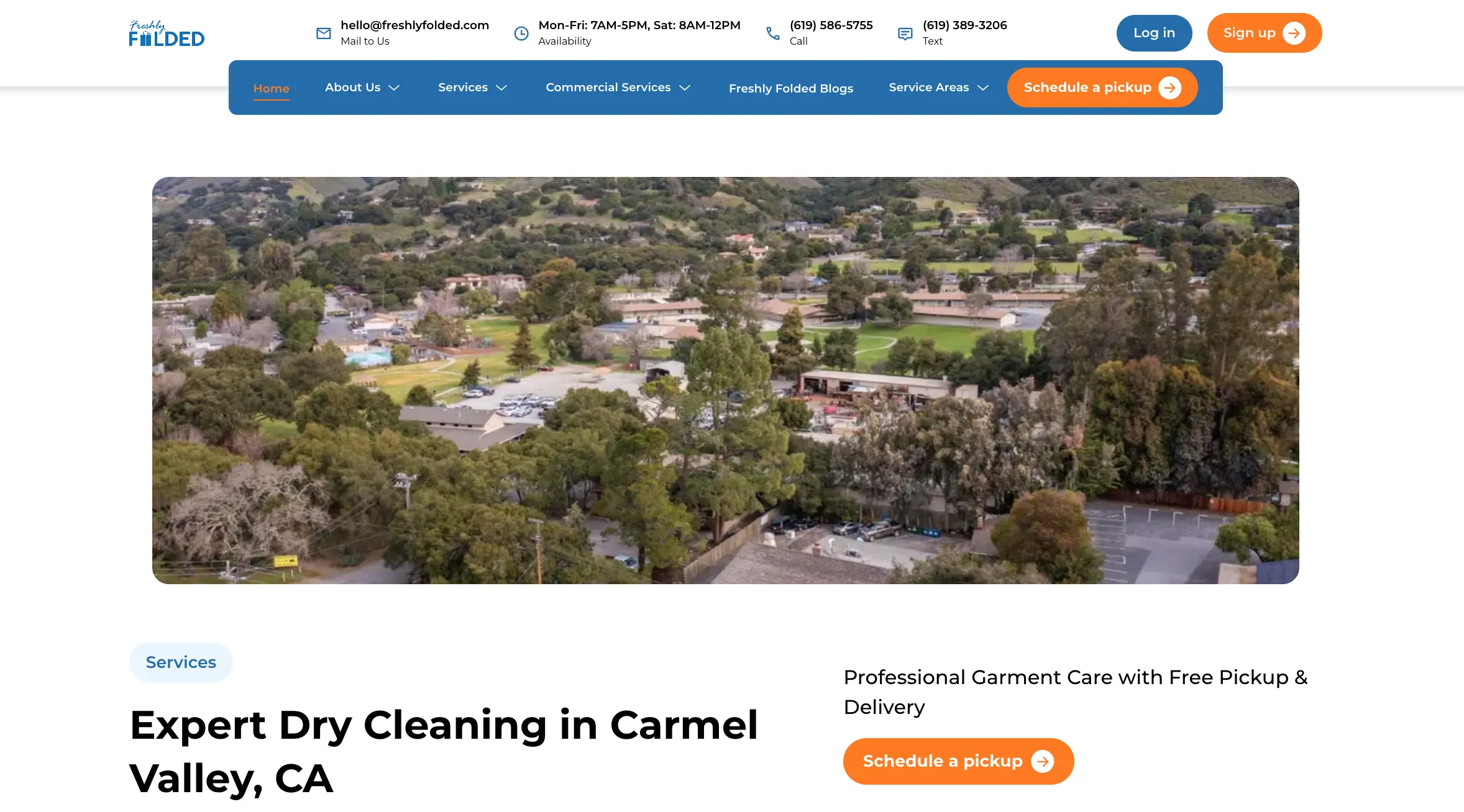 dry cleaning in Carmel Valley