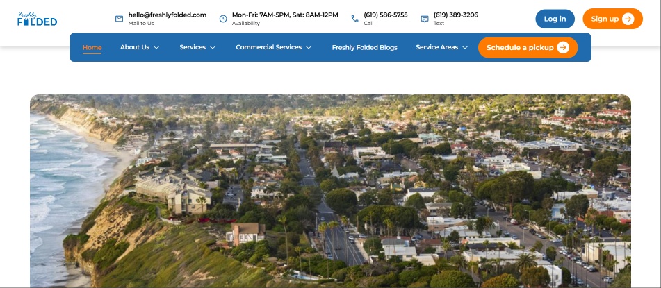 Wash and Fold in Encinitas