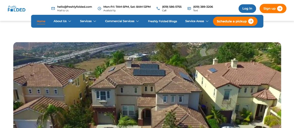 Wash and Fold in Scripps Ranch