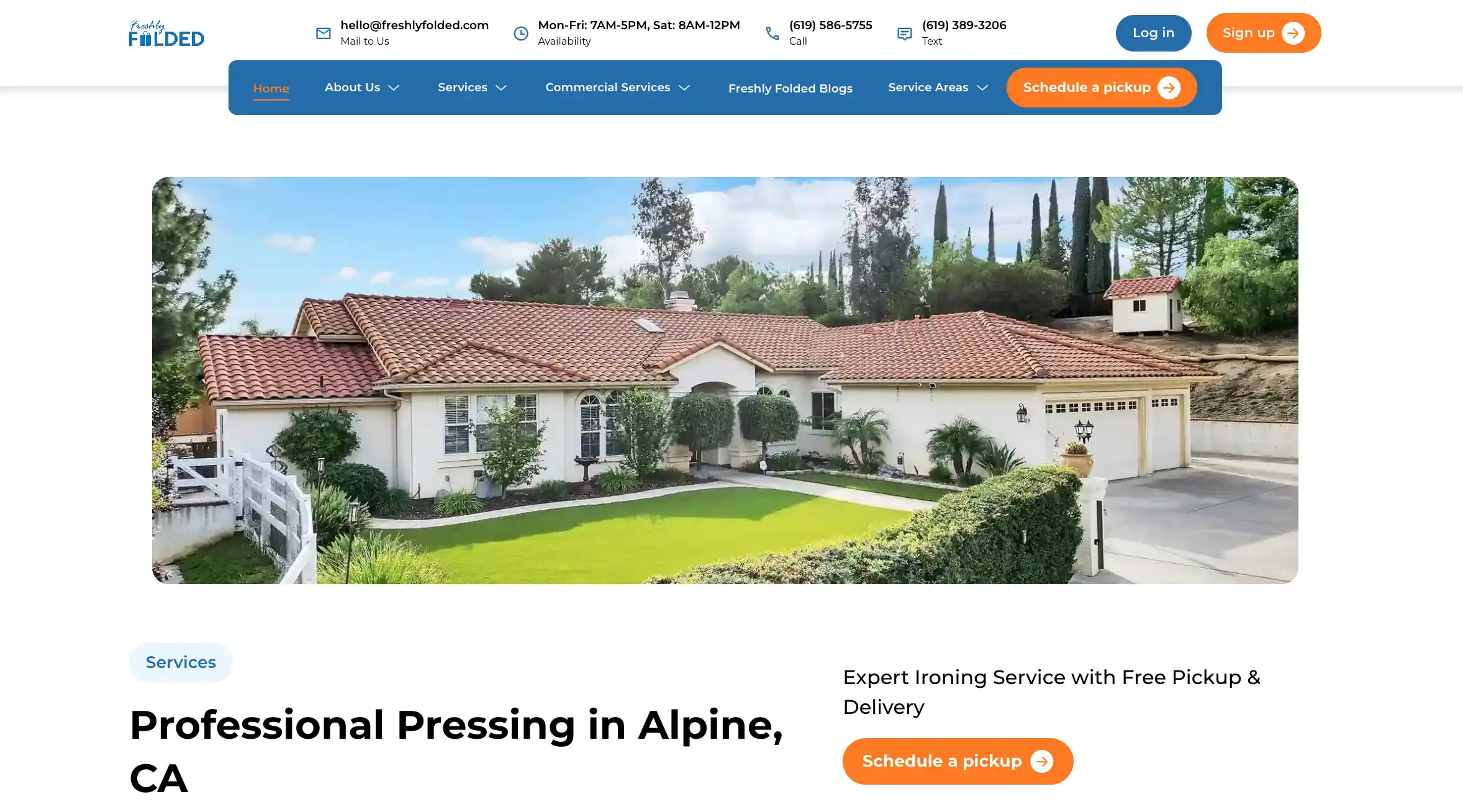 Professional Pressing in Alpine