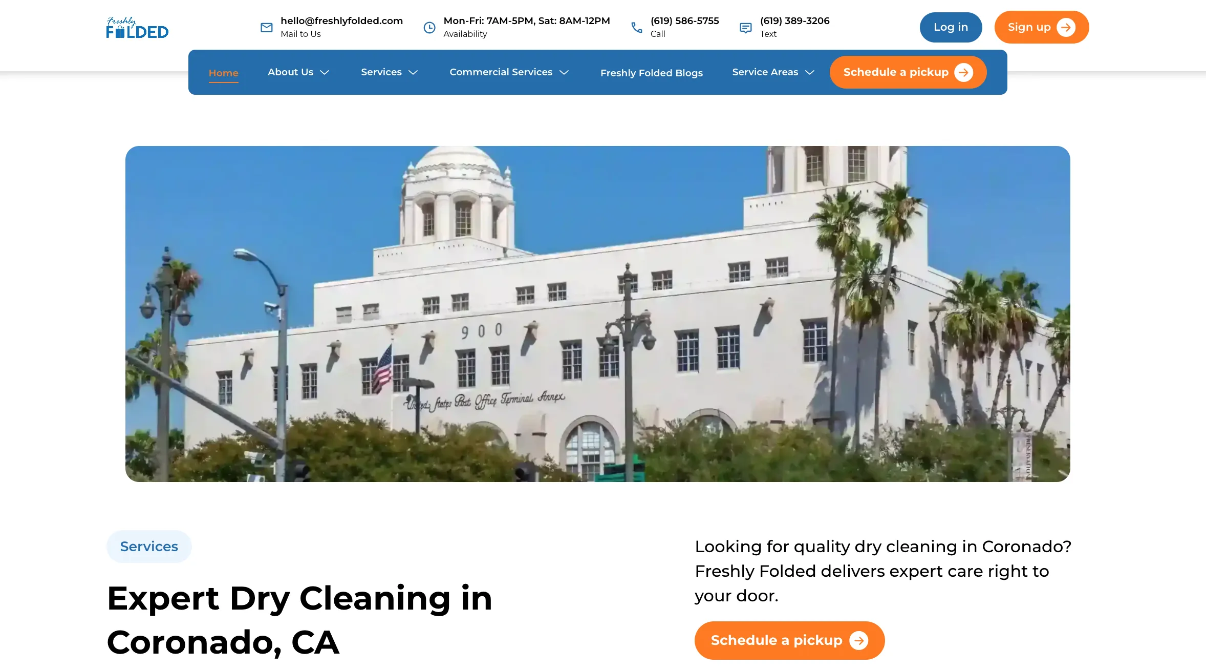 Dry Cleaning in Coronado