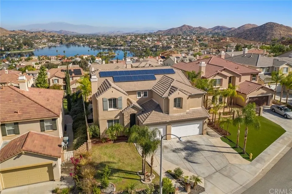 Wedding gown care in Lake Elsinore - A neighborhood with a lake showing Laundry Service in Lake Elsinore