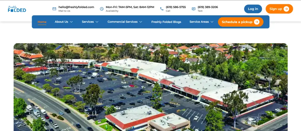 Laundry Pickup & Delivery in Poway-Featured